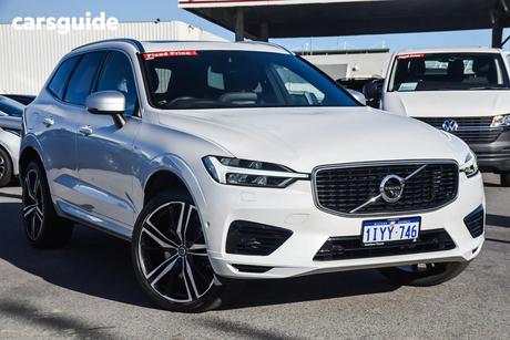 White 2018 Volvo XC60 Wagon T8 R-Design (Hybrid)