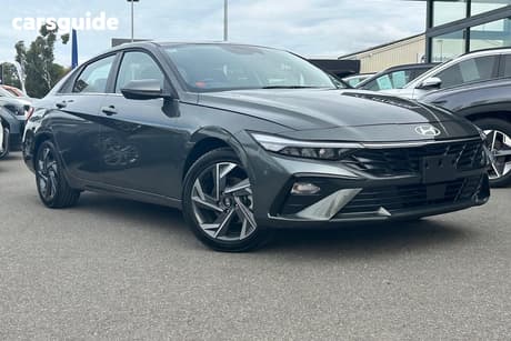 Grey 2024 Hyundai I30 Sedan Elite