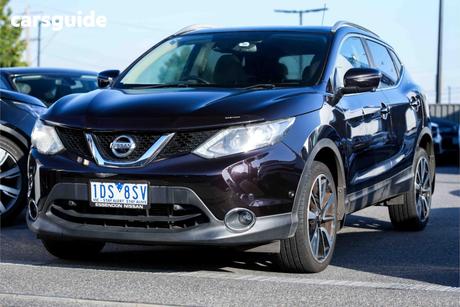 Purple 2015 Nissan Qashqai Wagon St (4X2)