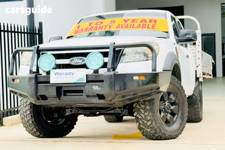 White 2010 Ford Ranger Cab Chassis Xl (4X4)