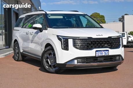 White 2025 Kia Carnival Wagon Gt-Line Hev