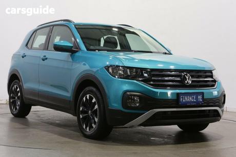 Blue 2021 Volkswagen T-Cross Wagon 85Tsi Life