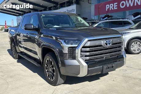 Grey 2023 Toyota Tundra Dual Cab Pick-up Limited