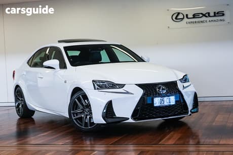 White 2019 Lexus IS300 Sedan F Sport