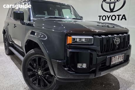 Black 2025 Toyota Landcruiser Prado Wagon Kakadu