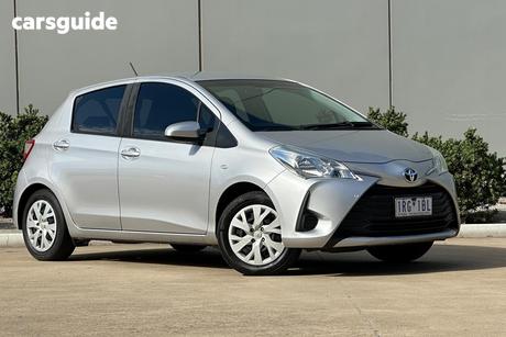 Silver 2018 Toyota Yaris Hatchback Ascent