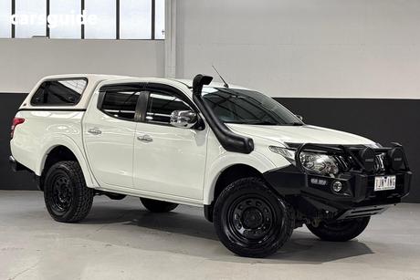 White 2017 Mitsubishi Triton Dual Cab Utility Gls (4X4)