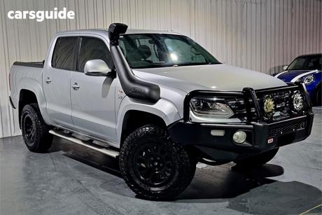 Silver 2018 Volkswagen Amarok Dual Cab Utility V6 Tdi 550 Highline