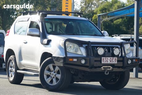 Silver 2009 Toyota Landcruiser Prado Wagon Sx (4X4)