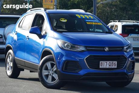 Blue 2017 Holden Trax Wagon Lt