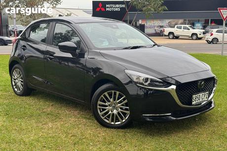 Black 2022 Mazda 2 Hatchback G15 Gt
