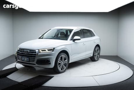 White 2018 Audi Q5 Wagon 2.0 Tdi Quattro Sport