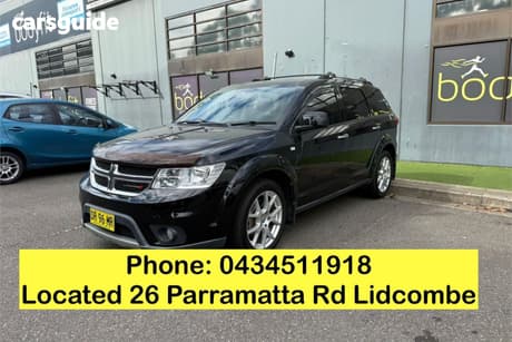 Black 2013 Dodge Journey Wagon R/T