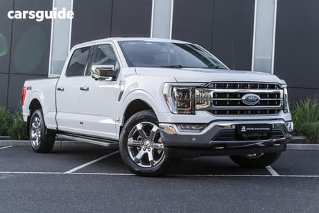 White 2024 Ford F150 Double Cab Pick Up Lariat Lwb (4Wd)