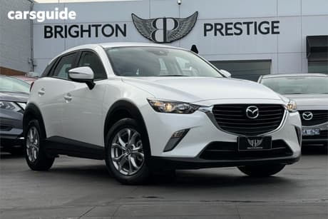 White 2018 Mazda CX-3 Wagon Maxx (Fwd)