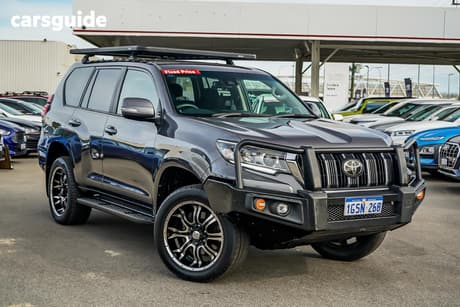Grey 2019 Toyota Landcruiser Prado Wagon Gxl (4X4)