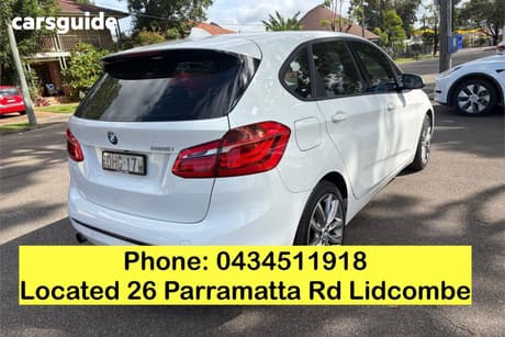 White 2016 BMW 225I Wagon Active Tourer Sport Line