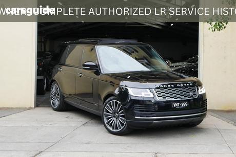 Black 2020 Land Rover Range Rover SUV SDV8 AUTOBIOGRAPHY 4X4