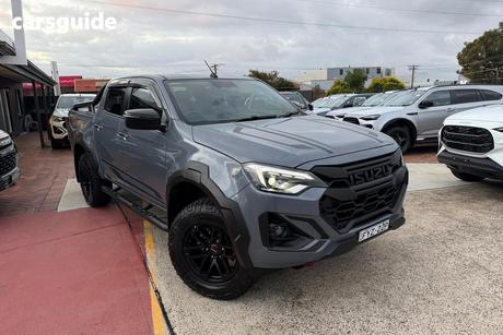 Grey 2024 Isuzu D-MAX Crew Cab Utility Blade