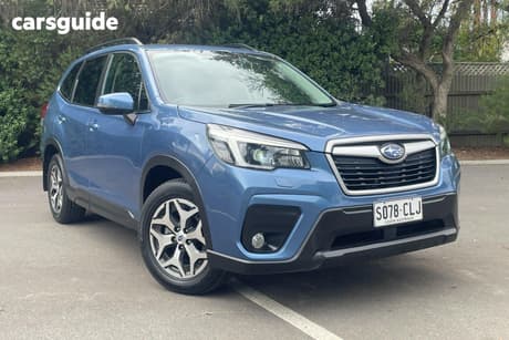 Blue 2020 Subaru Forester Wagon 2.5I (Awd)