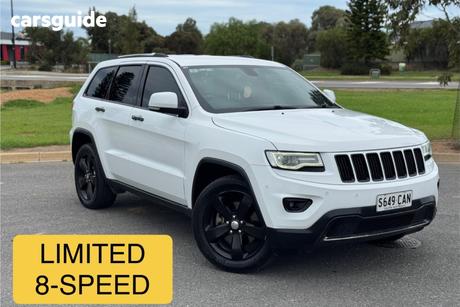 White 2015 Jeep Grand Cherokee Wagon Limited (4X4)