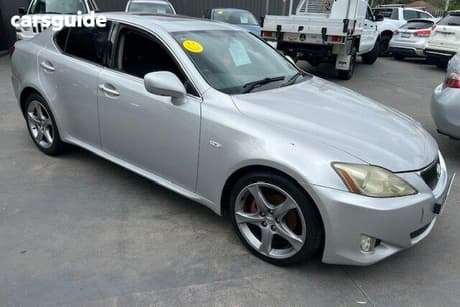 Silver 2008 Lexus IS250 Sedan Prestige