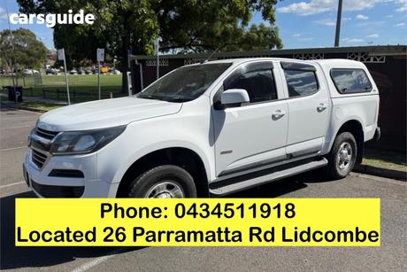 White 2017 Holden Colorado Crew Cab Pickup Ls (4X2)