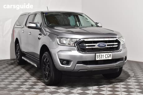 Silver 2020 Ford Ranger Double Cab Pick Up Xlt 3.2 (4X4)