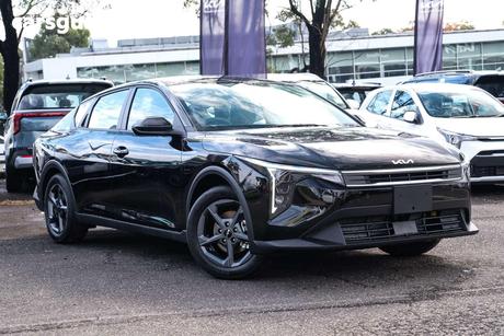 Black 2026 Kia K4 Hatchback S