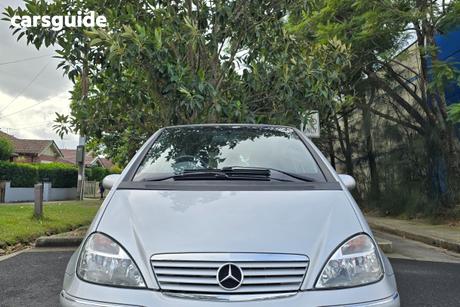 Silver 2002 Mercedes-Benz A160 Hatchback Classic