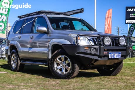 Silver 2004 Toyota Landcruiser Prado SUV VX 4X4