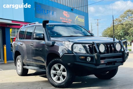 Grey 2010 Toyota Landcruiser Prado Wagon Gxl (4X4)