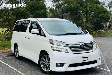White 2011 Toyota Vellfire Commercial 2.4Z PLATINUM SELECTION 2