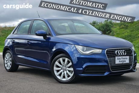 Blue 2015 Audi A1 Hatchback Sportback 1.4 Tfsi Attraction