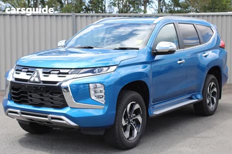 Blue 2024 Mitsubishi Pajero Sport Wagon Gls (4Wd) 7 Seat
