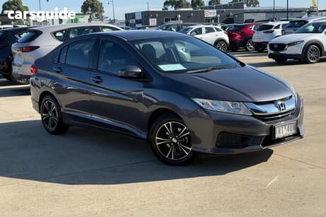 Grey 2014 Honda City Sedan Vti