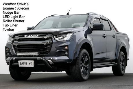 Grey 2022 Isuzu D-MAX Crew Cab Utility X-Terrain (4X4)