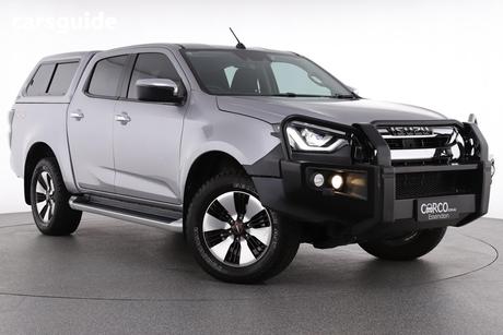 Silver 2022 Isuzu D-MAX Crew Cab Utility Ls-U (4X4)
