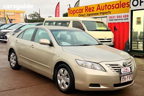 Beige 2007 Toyota Camry Sedan Altise