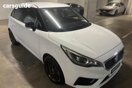 White 2022 MG MG3 Hatchback Core