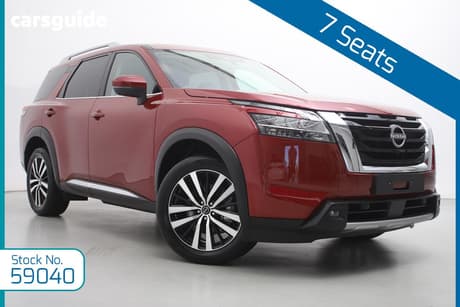 Red 2023 Nissan Pathfinder Wagon Ti-L (4Wd)