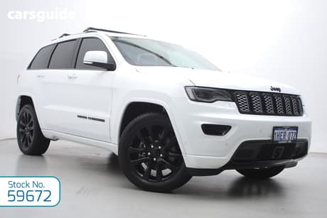 White 2021 Jeep Grand Cherokee Wagon Night Eagle (4X4)