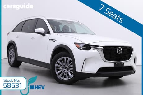White 2023 Mazda CX-90 Wagon G50E Touring Mhev