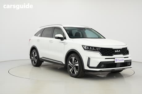 White 2022 Kia Sorento Wagon Sport+ 7 Seat