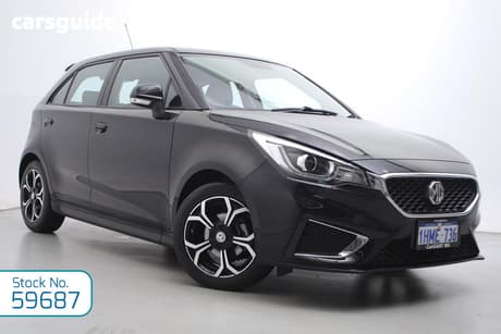 Black 2021 MG MG3 Hatchback Excite (With Navigation)