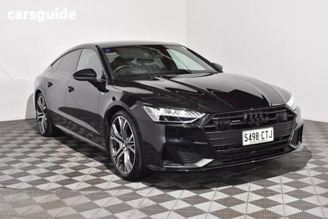 Black 2021 Audi A7 Sportback 55 Tfsi Quattro Mhev
