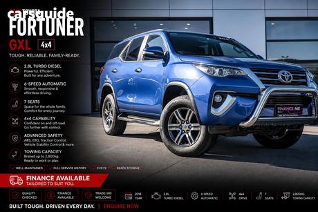 Blue 2016 Toyota Fortuner Wagon Gxl