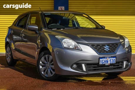 Silver 2017 Suzuki Baleno Hatchback Gl
