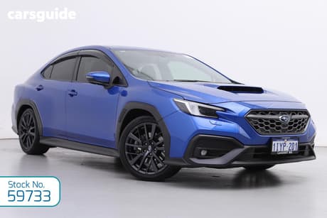 Blue 2022 Subaru WRX Sedan Rs (Awd)