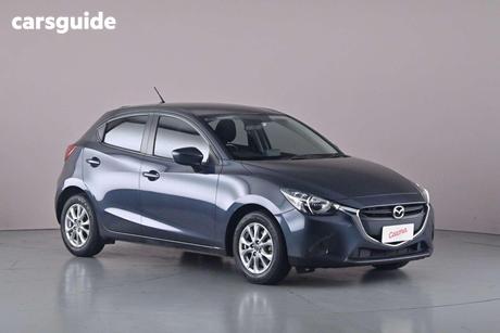 Grey 2016 Mazda 2 Hatchback Maxx
